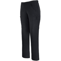 JB's Wear 4SNP1 Ladies Nu Scrub Cargo Pant - Side View | color:Black|view:side