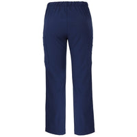 JB's Wear 4SNP1 Ladies Nu Scrub Cargo Pant - Back View | color:Indigo|view:back