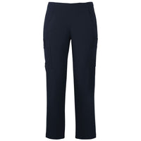 JB's Wear 4SNP1 Ladies Nu Scrub Cargo Pant - Front View | color:Navy|view:front