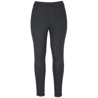 JB's Wear 4SSJ1 Ladies Stretch Jegging - Front View | color:Black|view:front