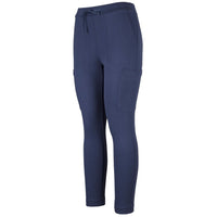 JB's Wear 4SSP1 Ladies Stretch Pocket Ponte Pant - Side View | color:Navy|view:side
