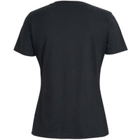 JB's Wear 1VT1 Ladies V-Neck Tee - Back View | color:Black|view:back