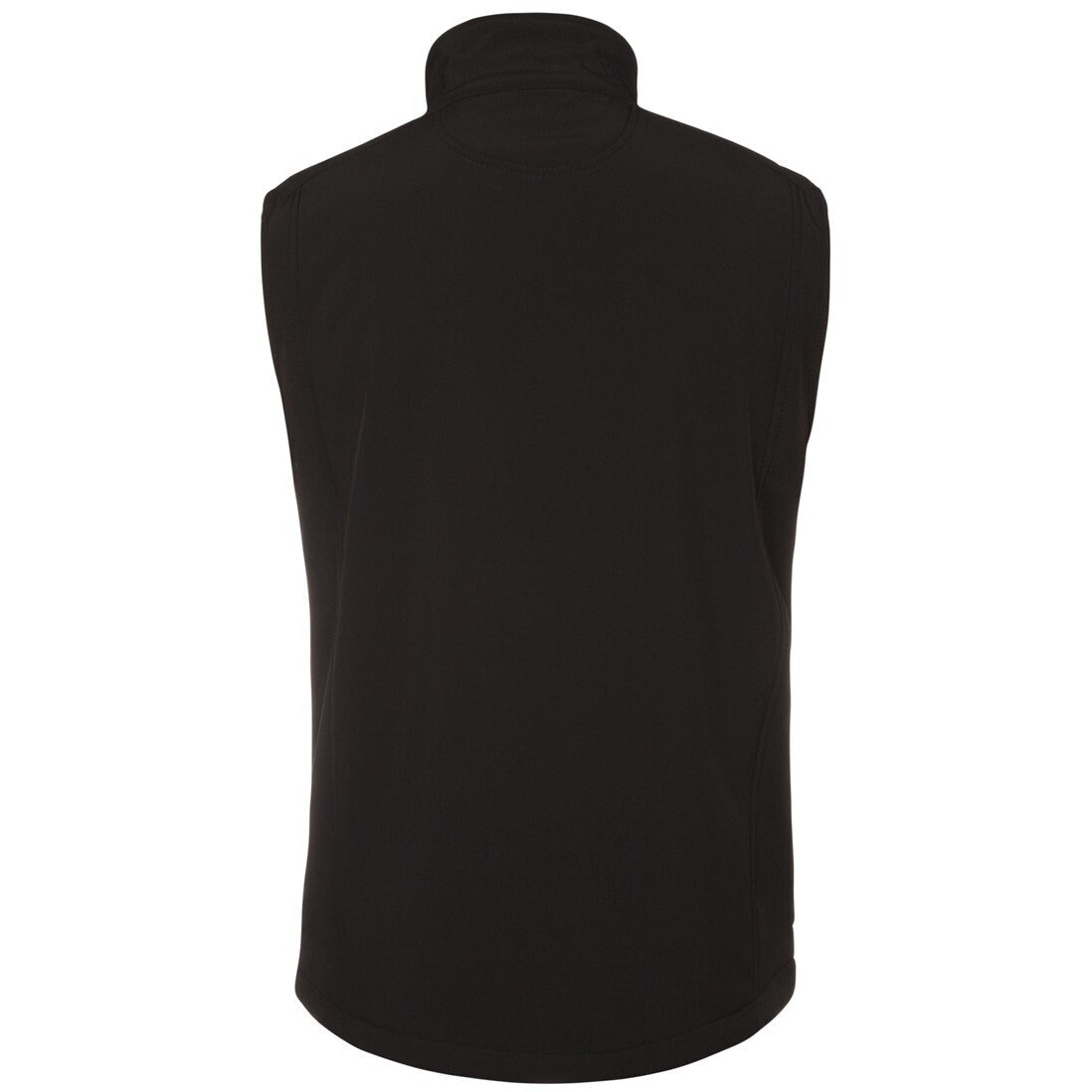 JB's Wear 3JLV Layer Soft Shell Vest - Back View | color:Black/Black|view:back