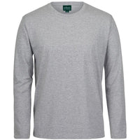 JB's Wear 1LSNC Long Sleeve Non-Cuff Tee - Front View | color:13% Marle|view:front