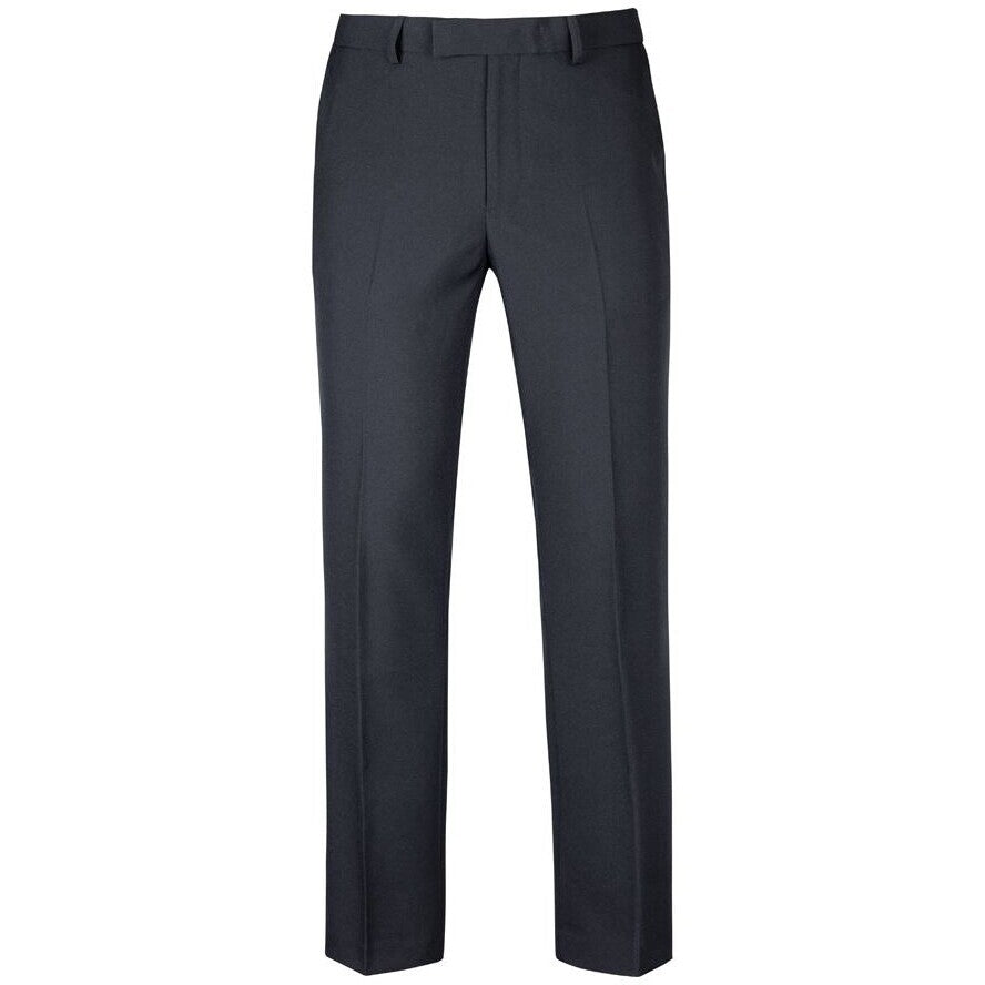 JB's Wear 4MMT Mens Mech Stretch Corporate Trouser - Front View | color:Black|view:front