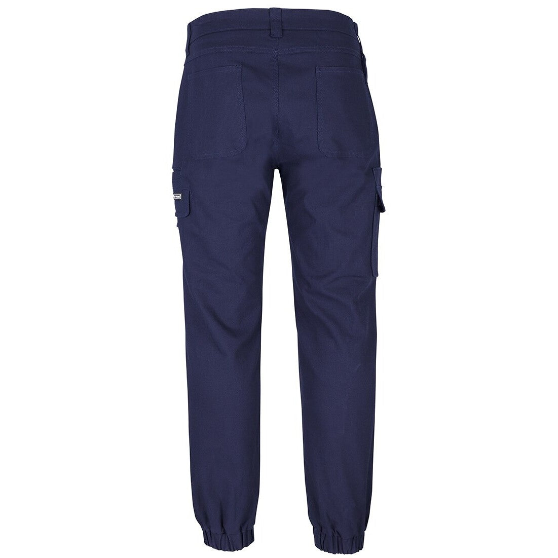 JB's Wear 6SCJ Multi Pocket Stretch Canvas Jogger - Back View | color:Navy|view:back