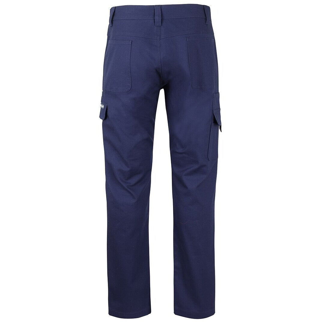 JB's Wear 6MSP Multi Pocket Stretch Canvas Pant - Back View | color:Navy|view:back