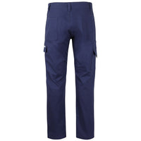 JB's Wear 6MSP Multi Pocket Stretch Canvas Pant - Back View | color:Navy|view:back