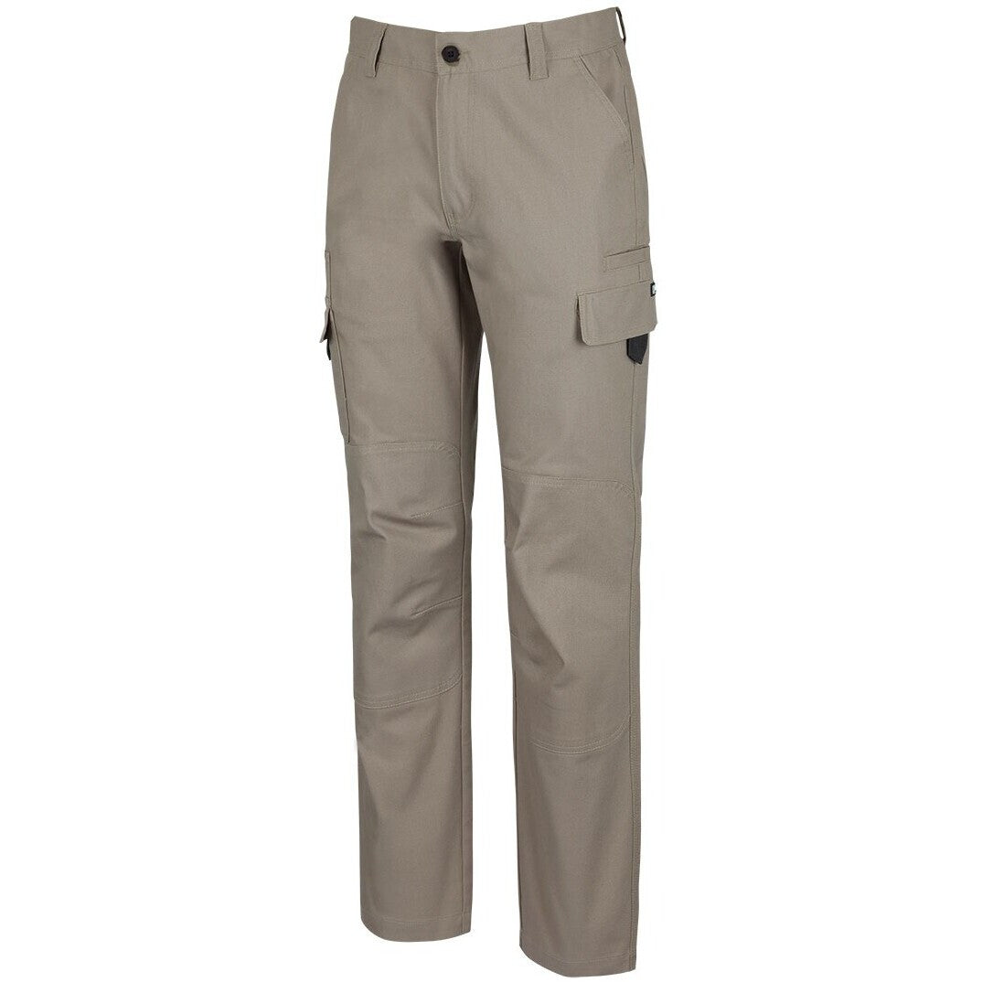 JB's Wear 6MSP Multi Pocket Stretch Canvas Pant - Side View | color:Taupe|view:side
