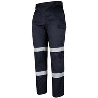 JB's Wear 6MTD Multi Pocket Stretch Twill Pant with D+N Tape - Side View | color:Black|view:side