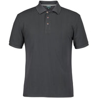 JB's Wear S2OP Ottoman Polo - Front View | color:Gunmetal|view:front