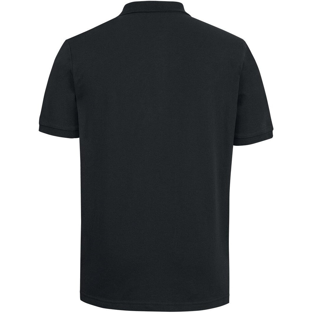 JB's Wear S2MP Pique Polo - Back View | color:Black|view:back