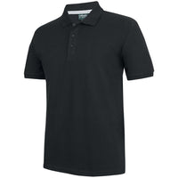JB's Wear S2MP Pique Polo - Side View | color:Black|view:side