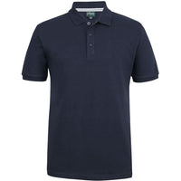 JB's Wear S2MP Pique Polo - Front View | color:Navy|view:front