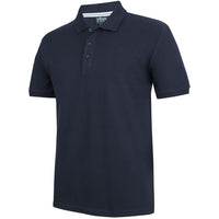 JB's Wear S2MP Pique Polo - Side View | color:Navy|view:side