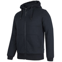 JB's Wear 3SHP Premium Full Zip 670gsm Shepherd Hoodie - Side View | color:Black/Black|view:side