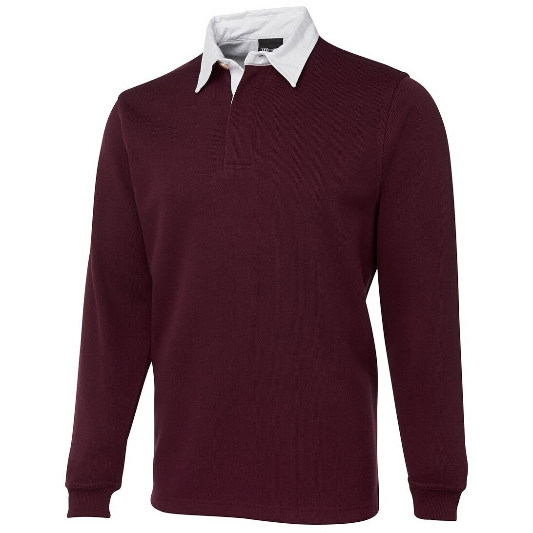 JB's Wear 3R Rugby - Side View | color:Maroon/White|view:side