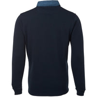 JB's Wear 3R Rugby - Back View | color:Navy/Denim|view:back