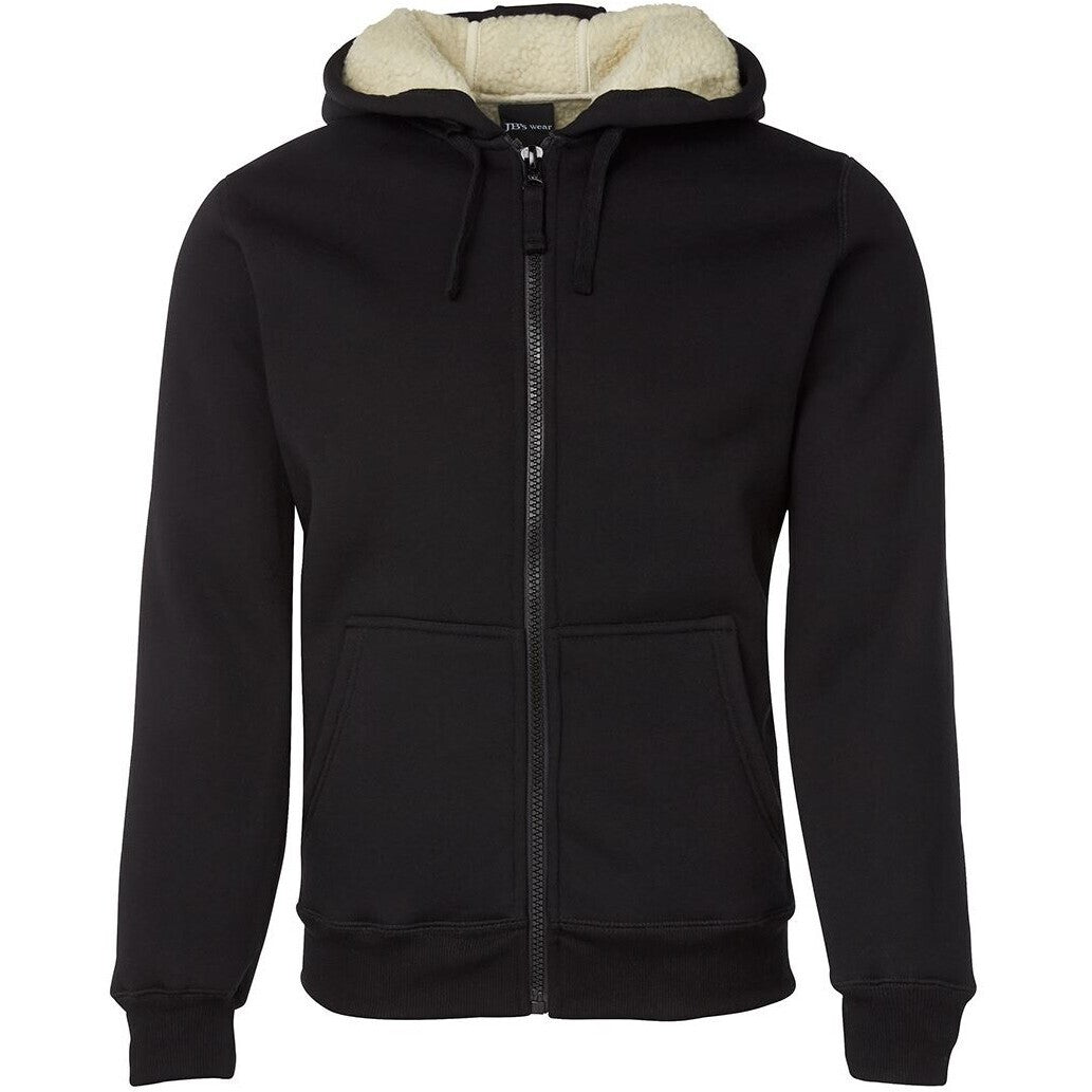 JB's Wear 3SH Shepherd Hoodie - Front View | color:Black/Natural|view:front