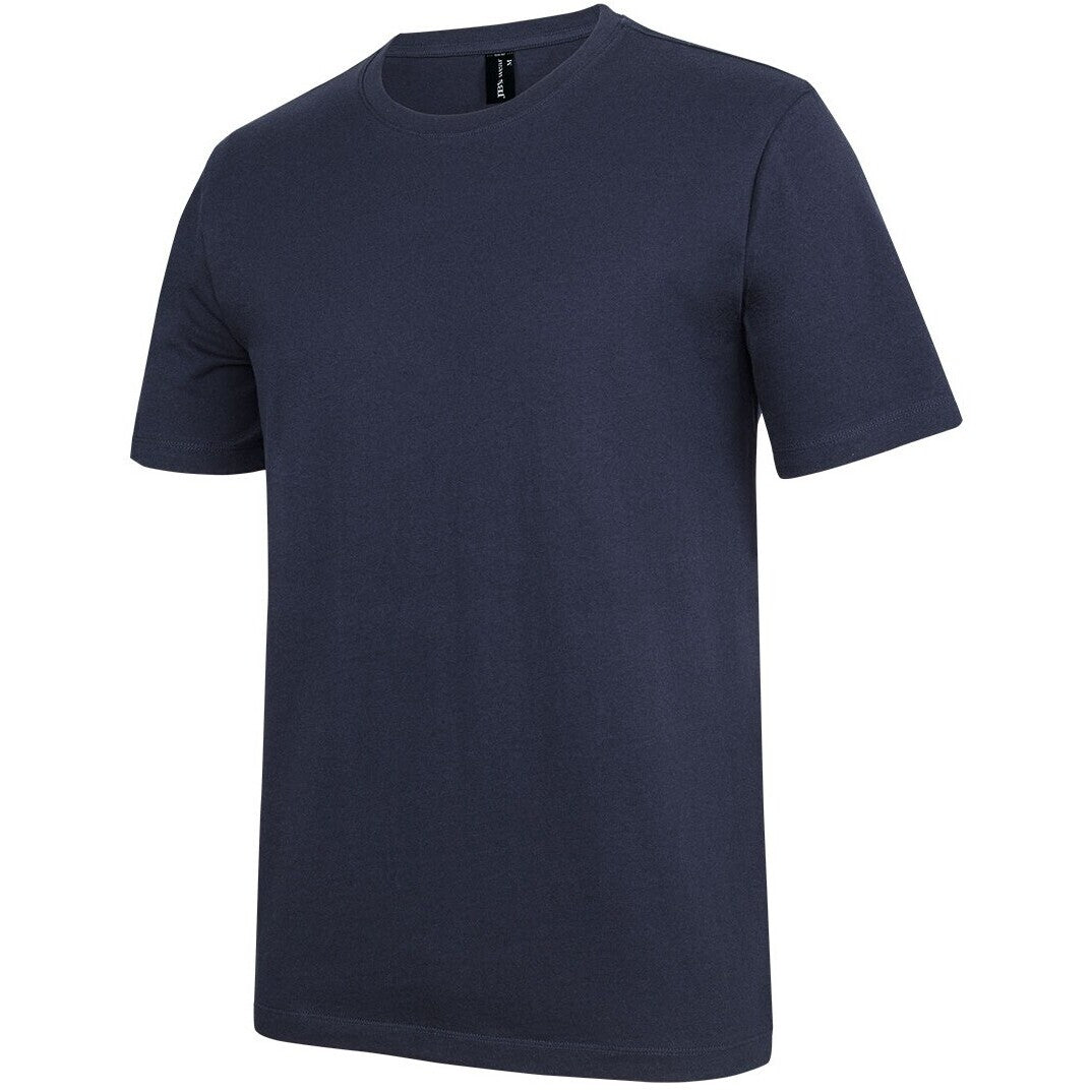 JB's Wear 1HST Signature Smooth Tee - Side View | color:Navy|view:side