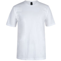 JB's Wear 1HST Signature Smooth Tee - Front View | color:White|view:front