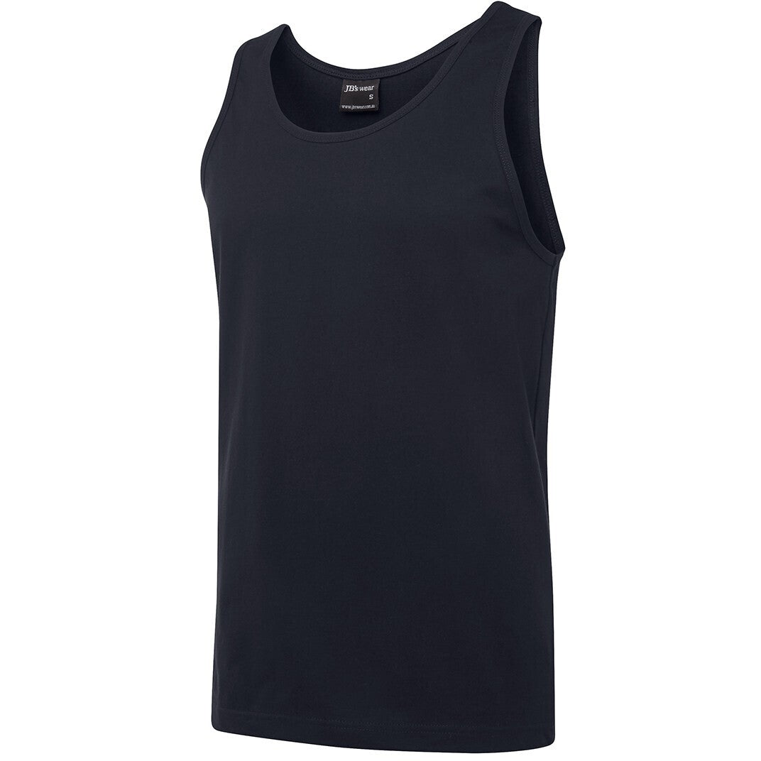 JB's Wear 1S Singlet - Side View | color:Navy|view:side