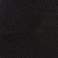 JB's Wear 7PSS1 Sport Ankle Sock (5 Pack) - Side View | color:Black|view:side