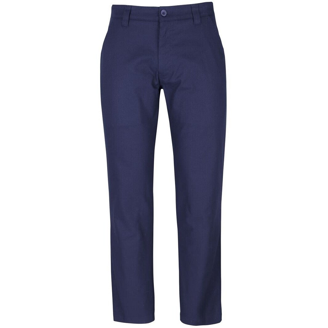 JB's Wear 6SCD Stretch Canvas Trouser - Front View | color:Navy|view:front