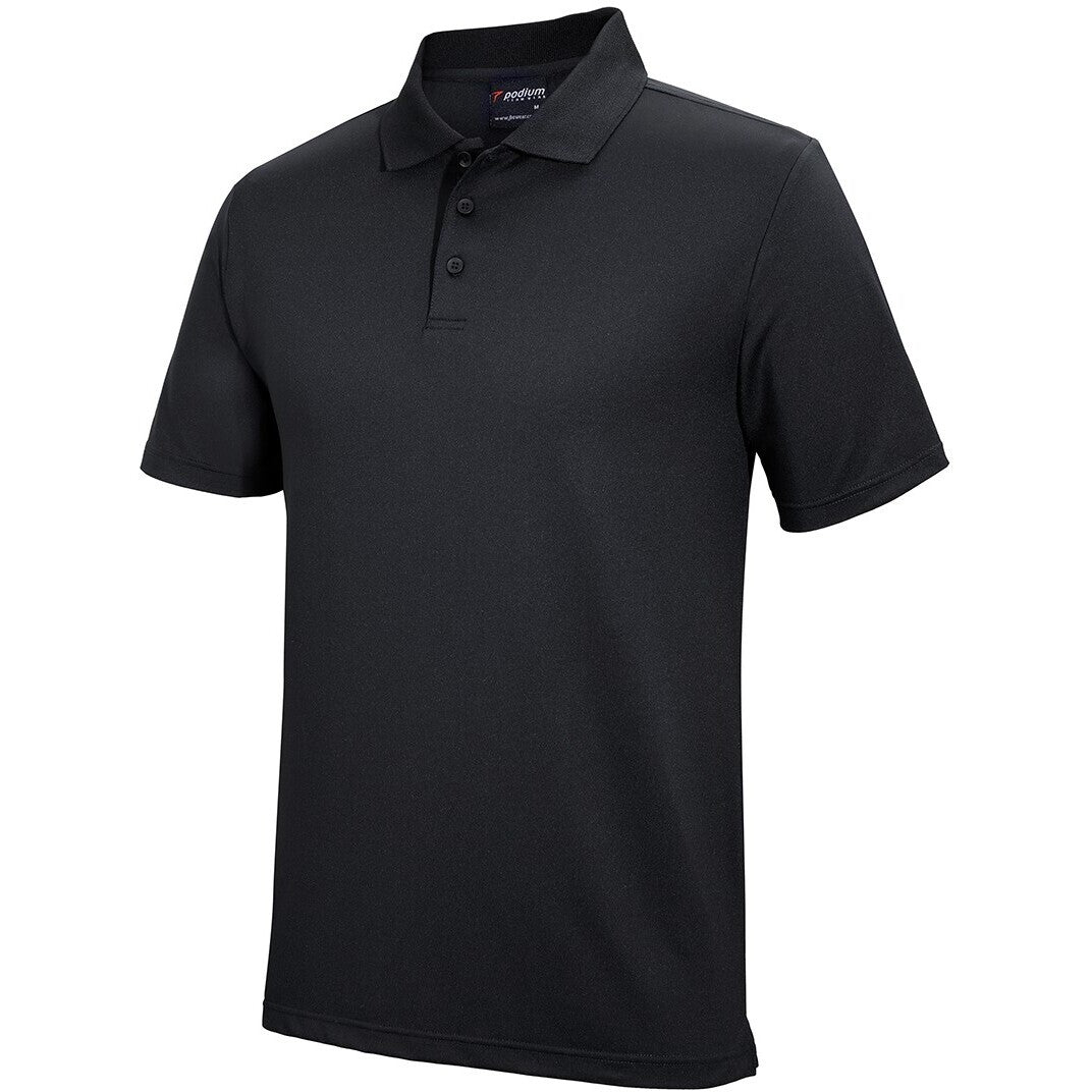 JB's Wear 7STP Stretch Polo - Side View | color:Black|view:side