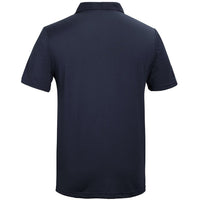JB's Wear 7STP Stretch Polo - Back View | color:Navy|view:back