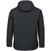 JB's Wear 3WSH Three Layer Hooded Softshell Jacket - Back View | color:Black|view:back