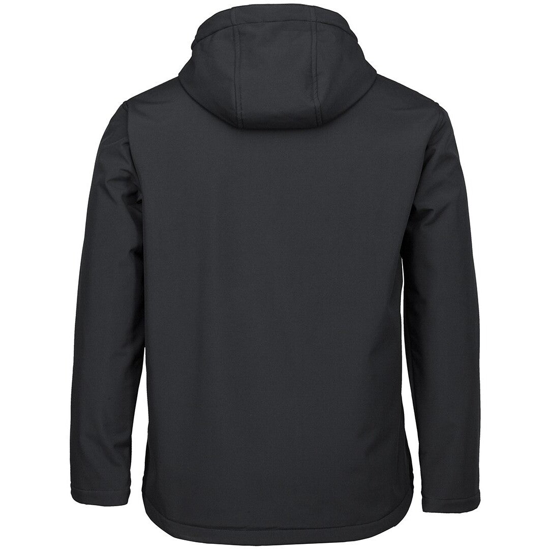 JB's Wear 3WSH Three Layer Hooded Softshell Jacket - Back View | color:Navy|view:back