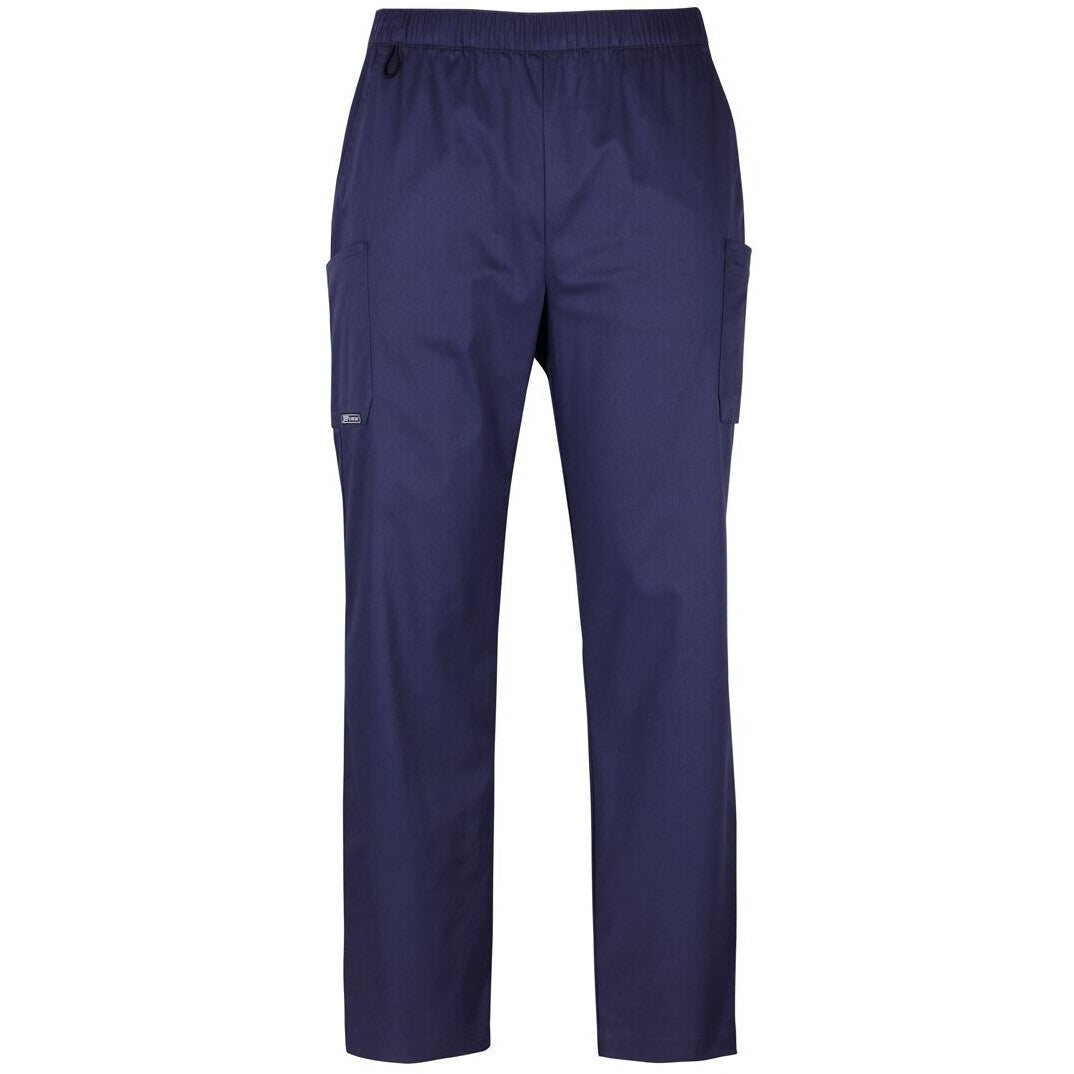 JB's Wear 4SPP Unisex Premium Scrub Cargo Pant - Front View | color:Deep Cobalt|view:front