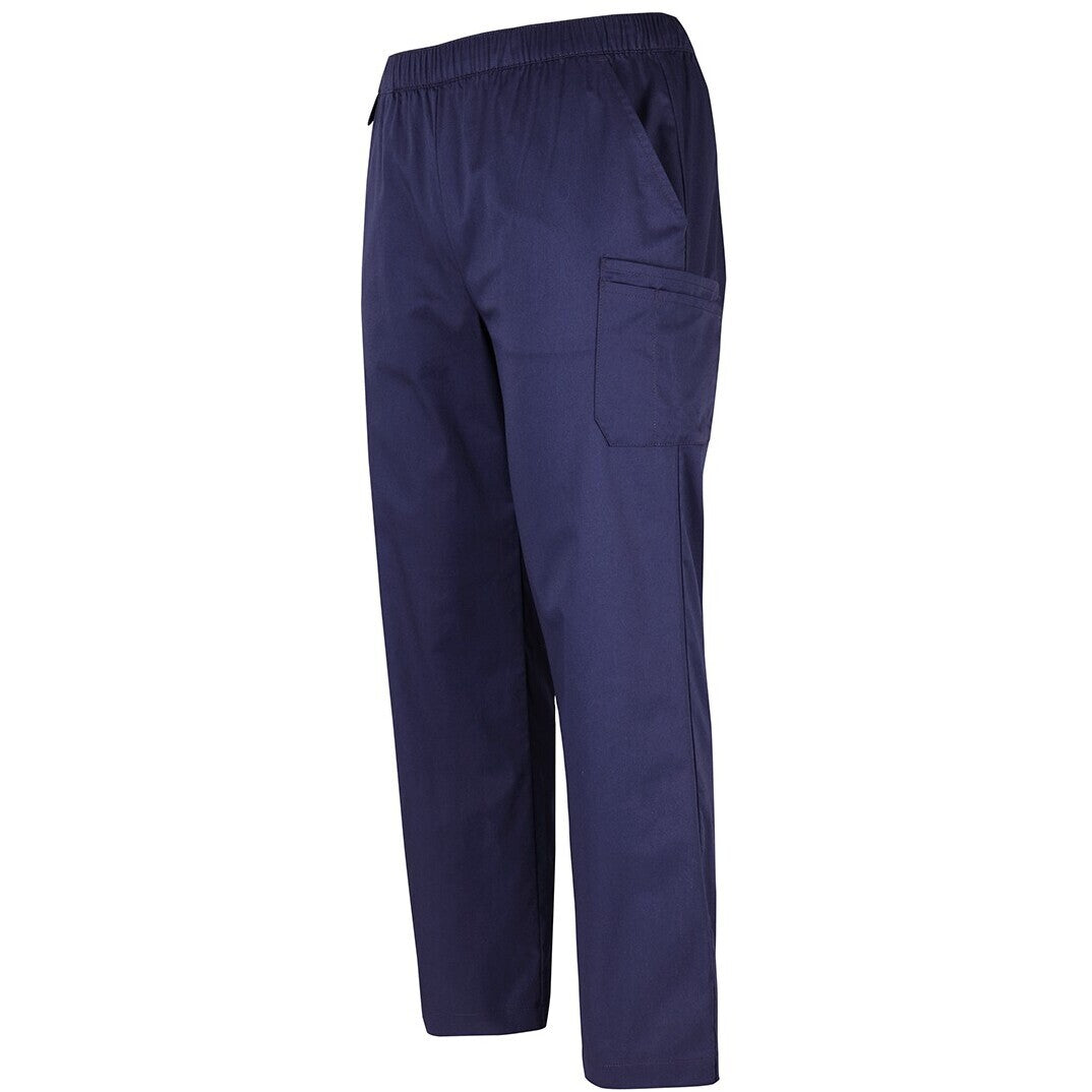 JB's Wear 4SPP Unisex Premium Scrub Cargo Pant - Side View | color:Deep Cobalt|view:side