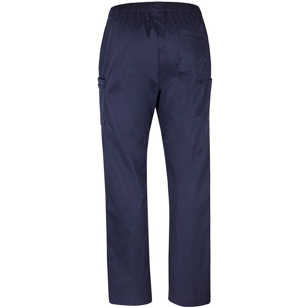 JB's Wear 4SPP Unisex Premium Scrub Cargo Pant - Back View | color:Navy|view:back