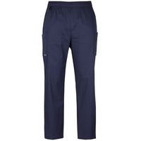 JB's Wear 4SPP Unisex Premium Scrub Cargo Pant - Front View | color:Navy|view:front