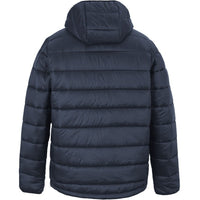 JB's Wear 3AHU Urban Hooded Puffer Jacket - Back View | color:Navy|view:back