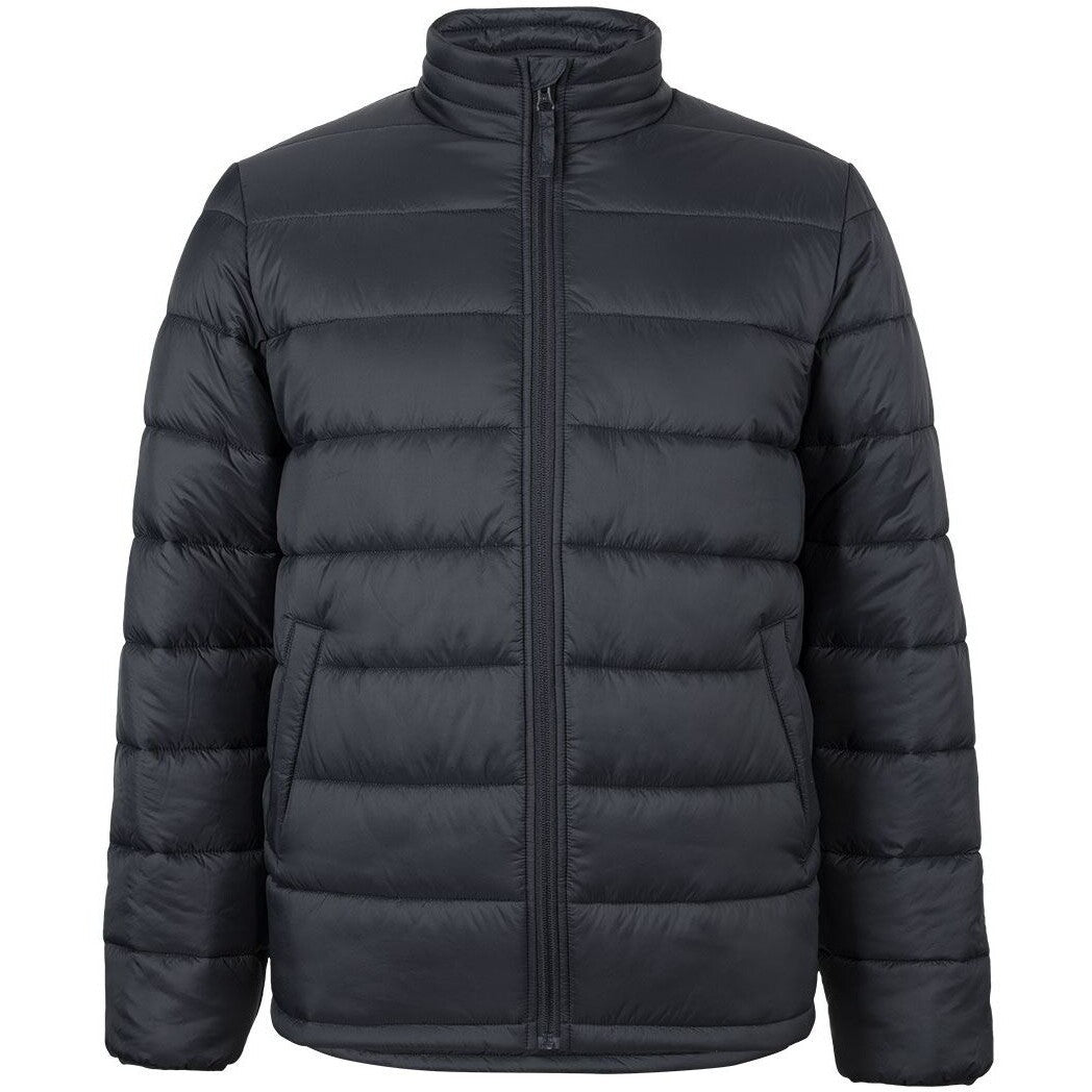 JB's Wear 3AHN Urban Puffer Jacket - Front View | color:Black|view:front