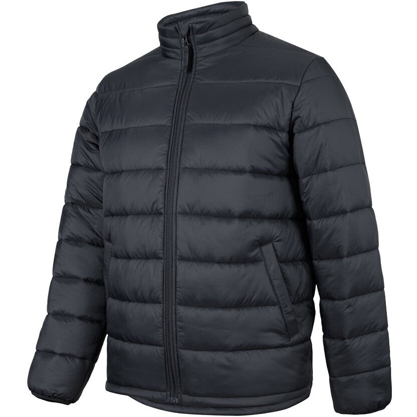 JB's Wear 3AHN Urban Puffer Jacket - Side View | color:Black|view:side