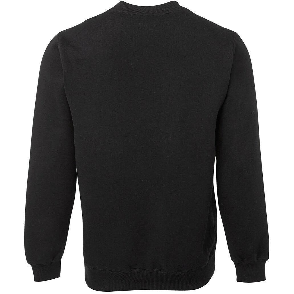 JB's Wear 3FSV V-Neck Fleecy Sweat - Back View | color:Black|view:back