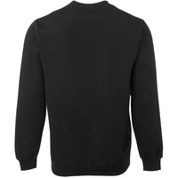 JB's Wear 3FSV V-Neck Fleecy Sweat - Back View | color:Black|view:back
