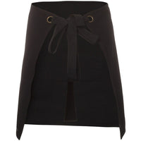 JB's Wear 5ACW Waist Canvas Apron (Including Strap) - Back View | color:Black|view:back
