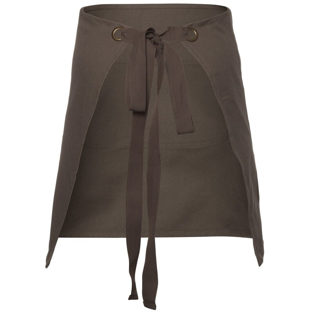 JB's Wear 5ACW Waist Canvas Apron (Including Strap) - Back View | color:Latte|view:back