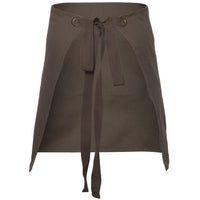 JB's Wear 5ACW Waist Canvas Apron (Including Strap) - Back View | color:Latte|view:back