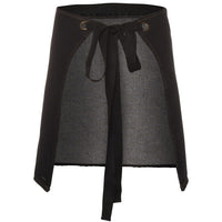 JB's Wear 5ADW Waist Denim Apron (Including Strap) - Back View | color:Black|view:back