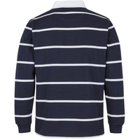 JB's Wear 3RYD Yarn Dyed Rugby - Back View | color:Navy/White|view:back